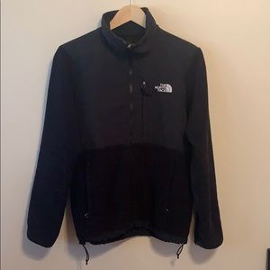 Black North Face Zip Up Jacket